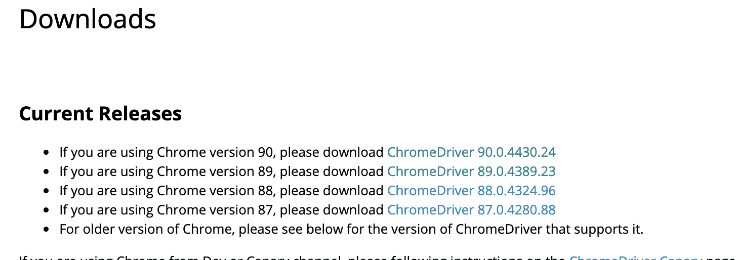 mac binary for google chorome