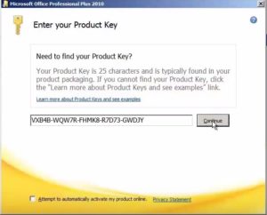 updates ms office 2011 for mac enter prodcut key